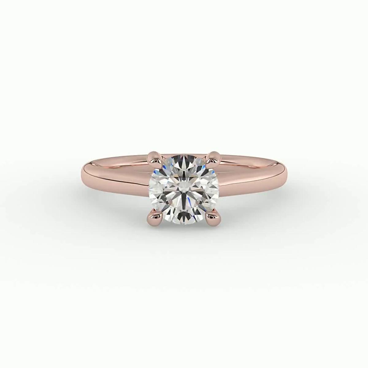 360 degree view of Mary Solitaire Engagement Ring