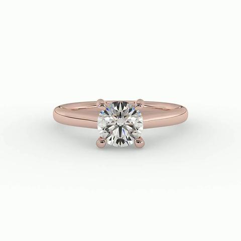 360 degree view of Mary Solitaire Engagement Ring