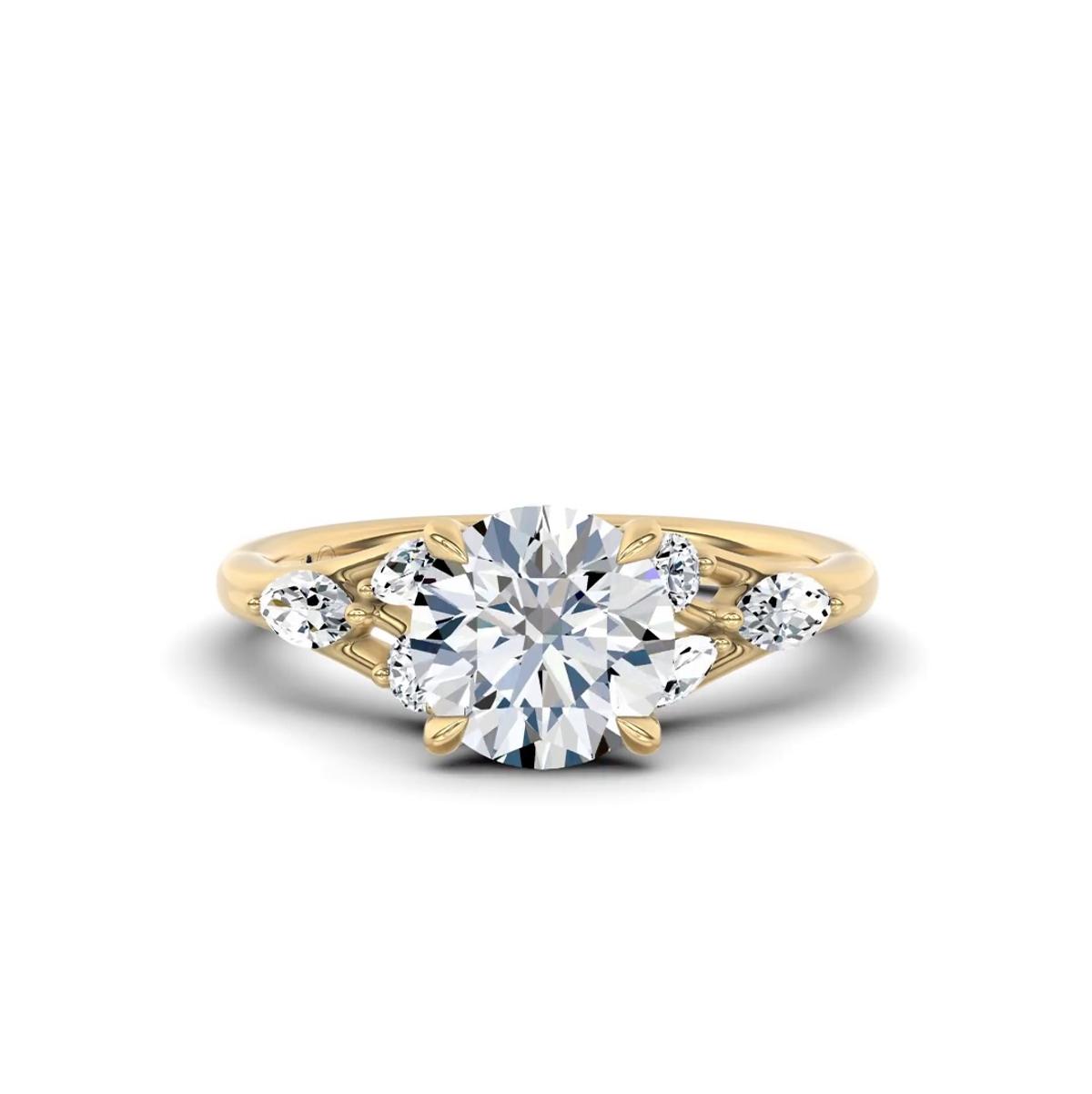 360 degree view of Poise Lab Engagement Ring by Christian Siriano