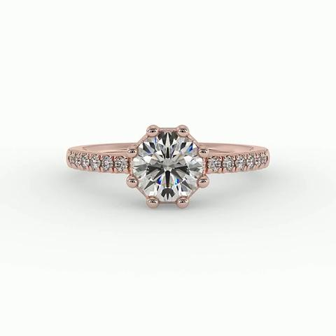 360 degree view of Ana Engagement Ring
