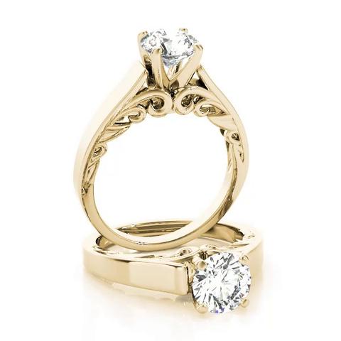 360 degree view of Aspyn Solitaire Engagement Ring