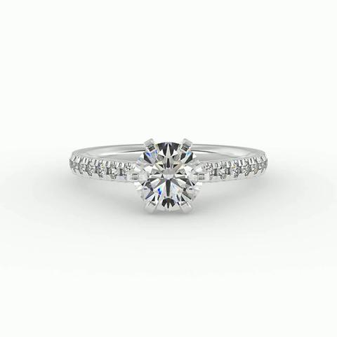 360 degree view of Arabella Engagement Ring