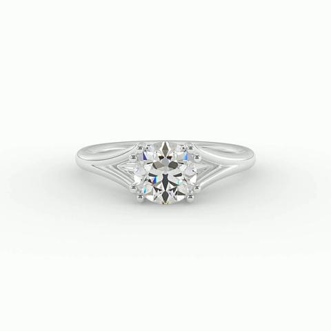 360 degree view of Faith Solitaire Engagement Ring
