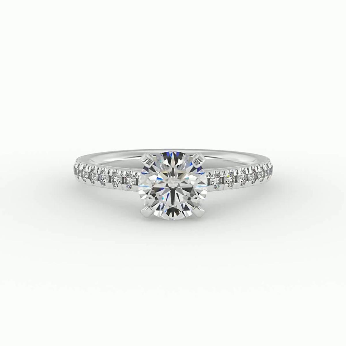 360 degree view of Alyssa Engagement Ring