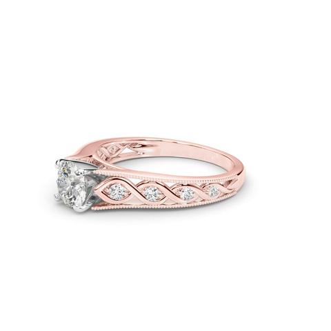 360 degree view of Winslet Cathedral Diamond Engagement Ring