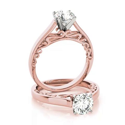 360 degree view of Daniela Solitaire Engagement Ring