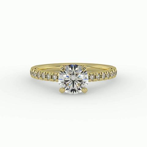 360 degree view of Ariel Engagement Ring