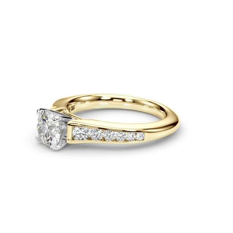 360 degree view of Sable Channel Diamond Engagement Ring