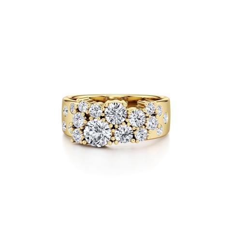 360 degree view of Manhattan Lab Diamond Statement Band