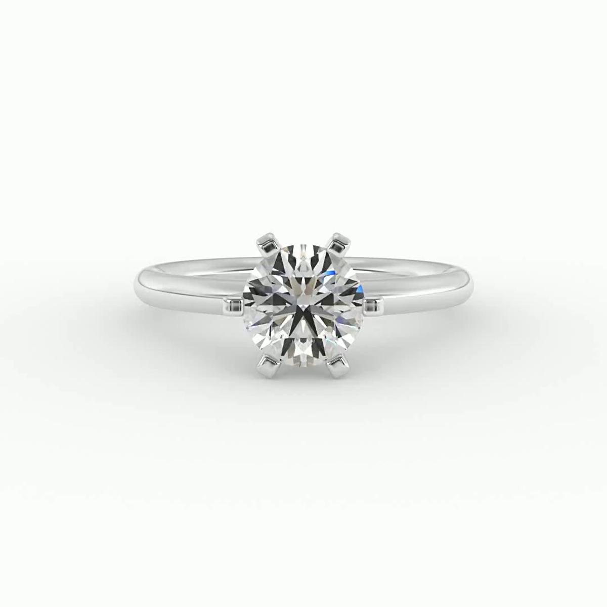 360 degree view of Ariella 6-Prong Solitaire Engagement Ring