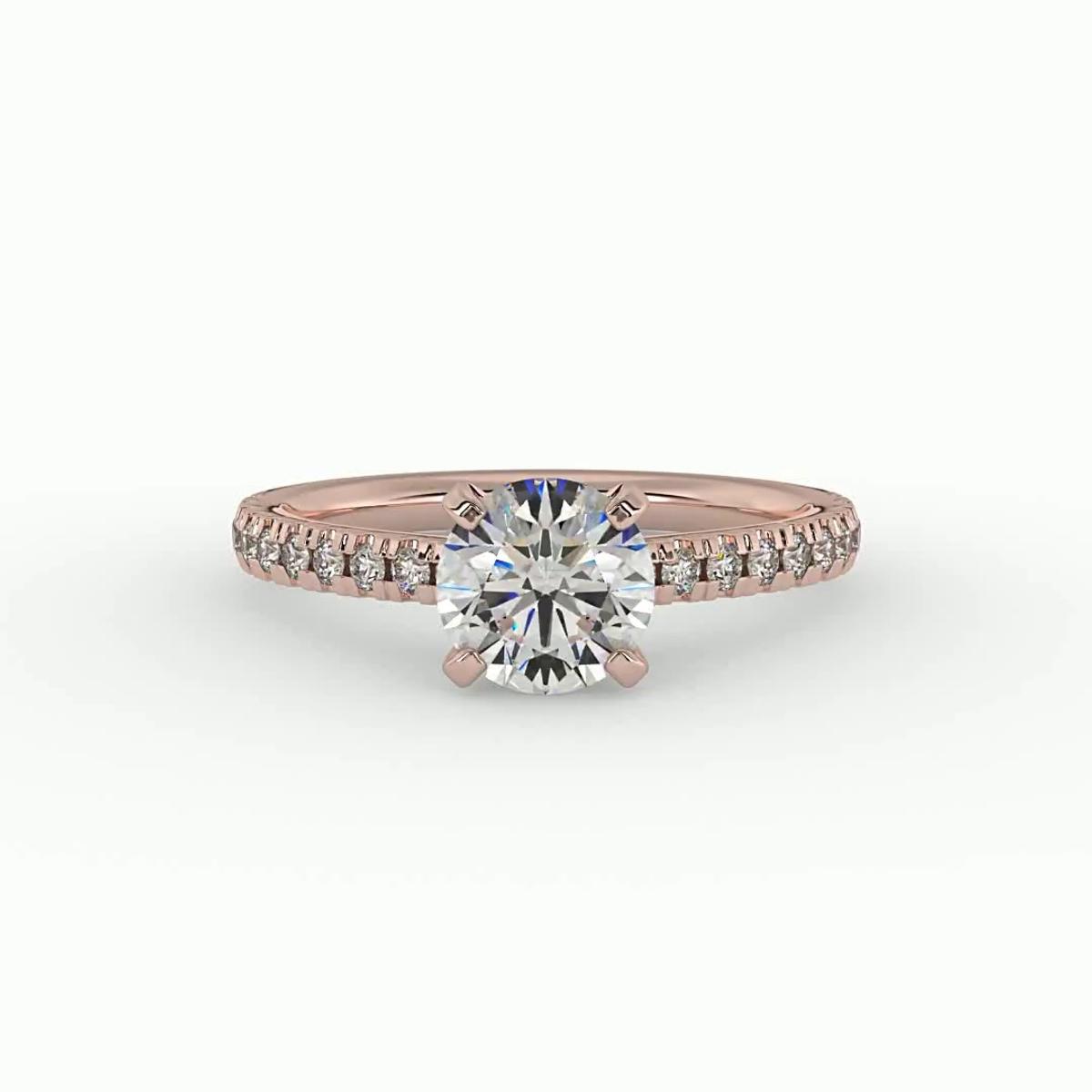 360 degree view of Alyssa Engagement Ring