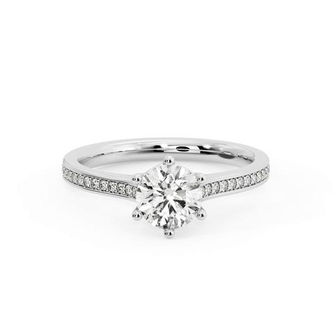 360 degree view of Kensley Engagement Ring