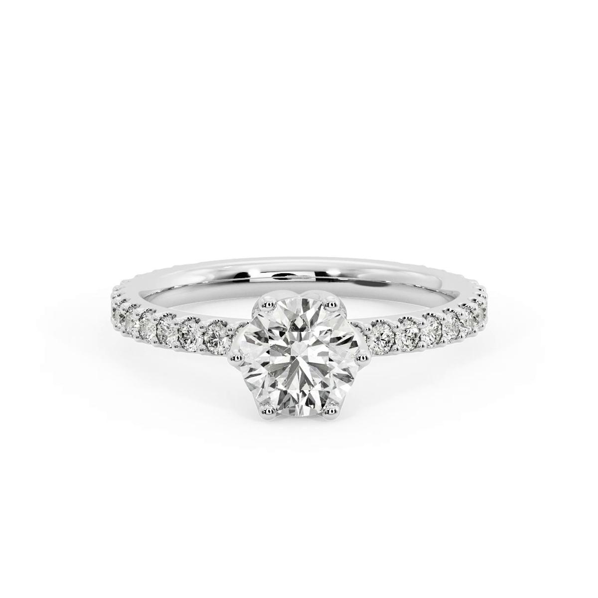 360 degree view of Beatrice Engagement Ring