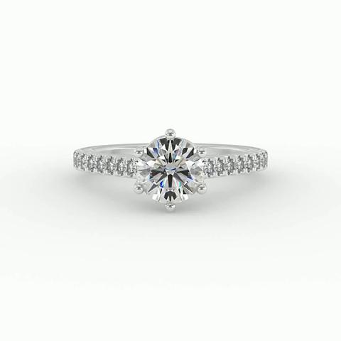 360 degree view of Harmony Engagement Ring
