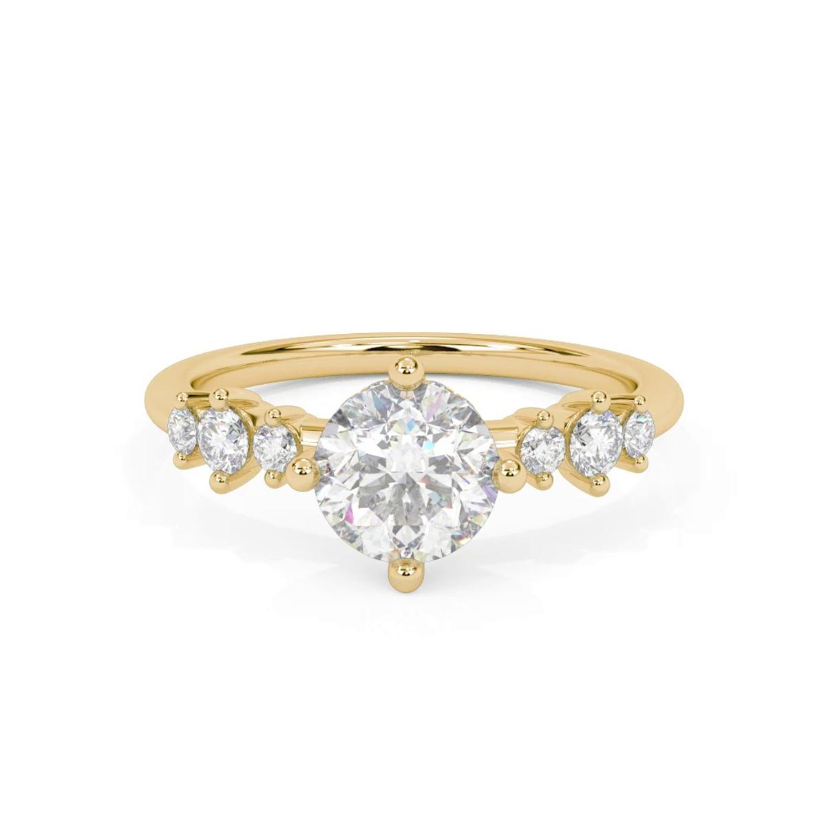 360 degree view of Carol Diamond Engagement Ring