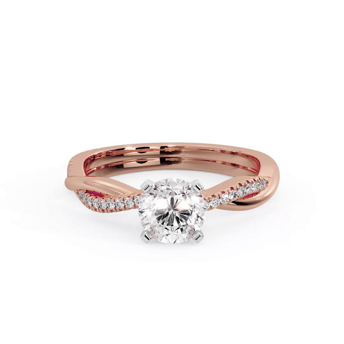 360 degree view of Opal Engagement Ring