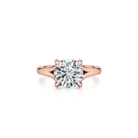 360 degree view of Senlis Split Shank Cathedral Engagement Ring