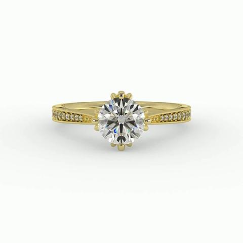 360 degree view of Mya Engagement Ring