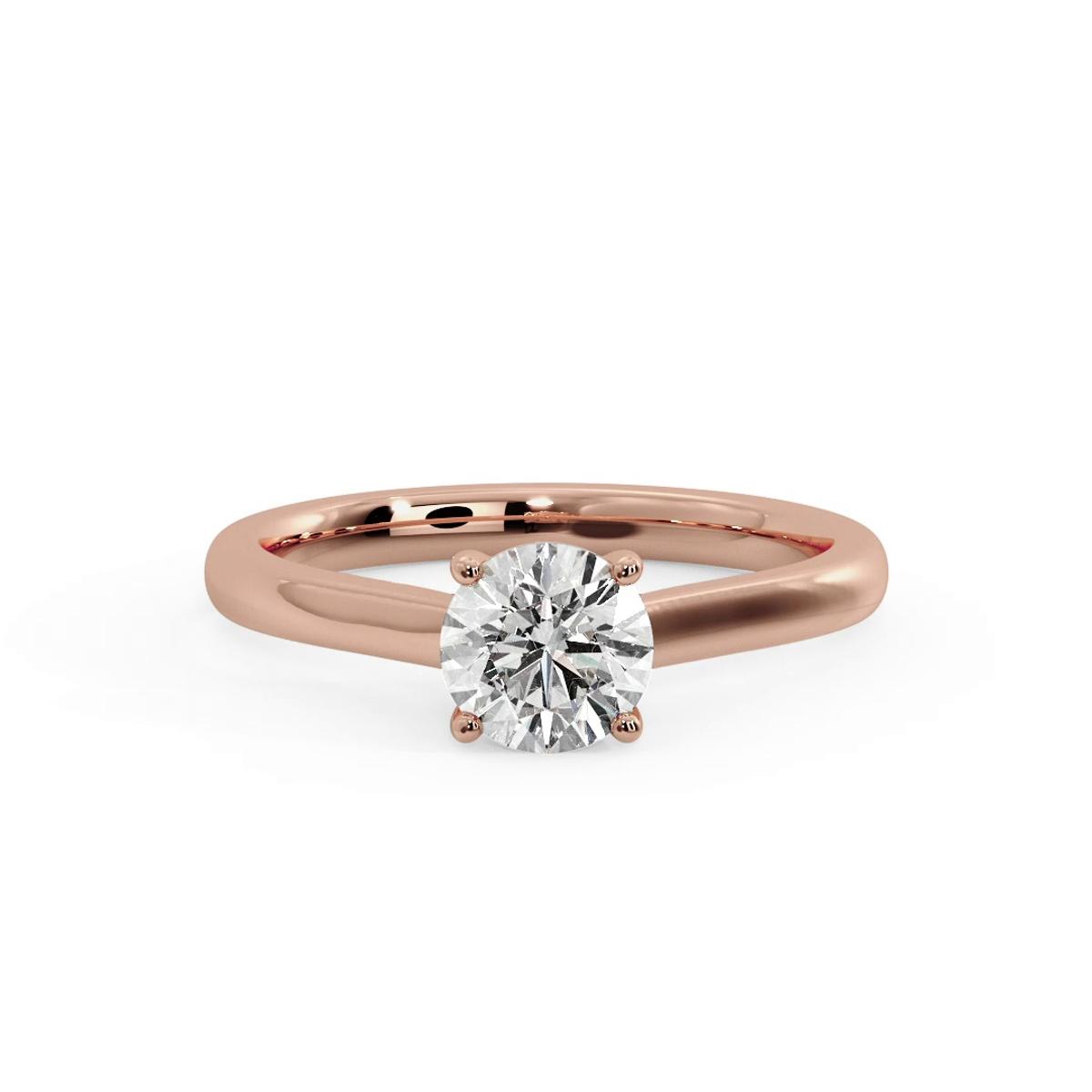 360 degree view of Andrea Solitaire Engagement Ring