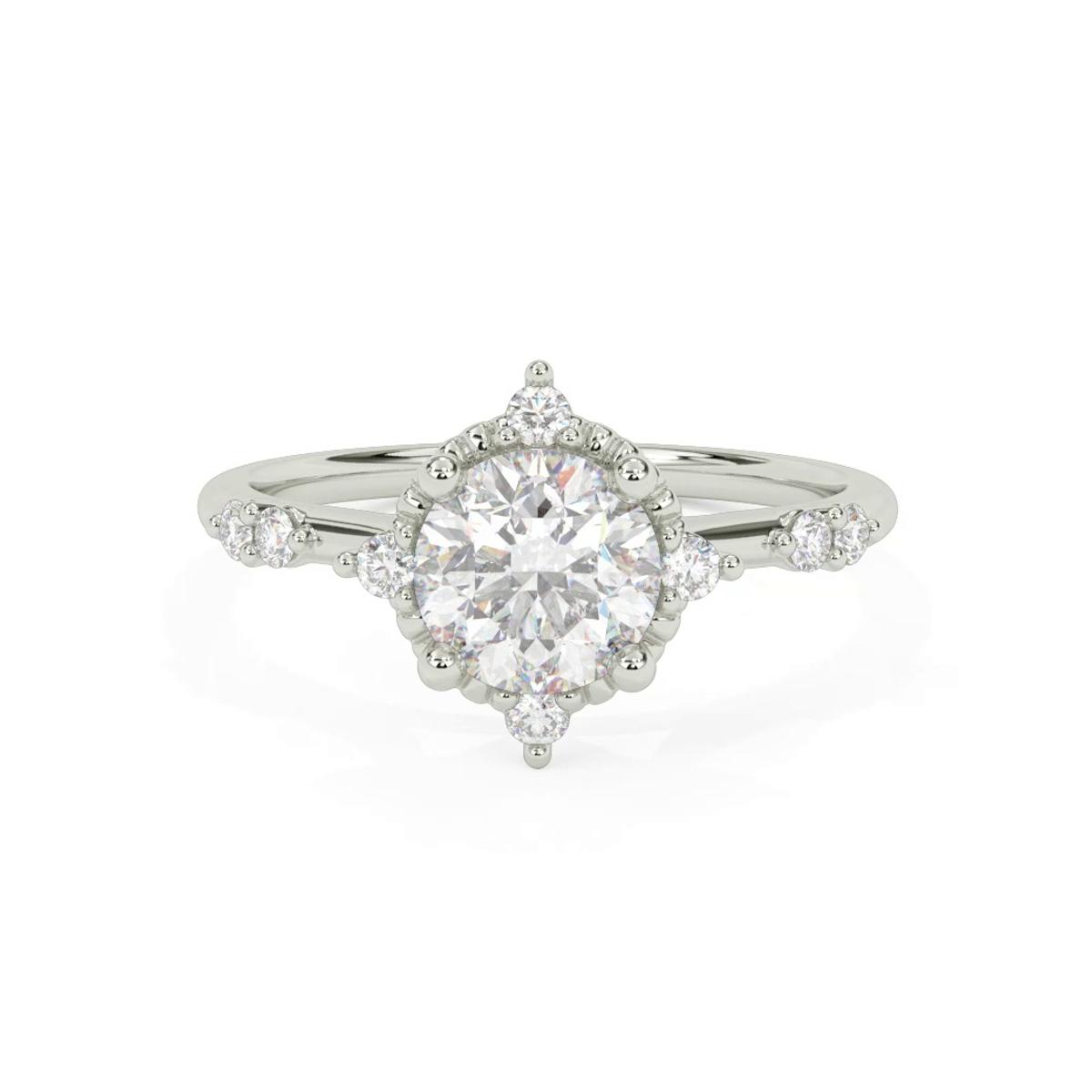 360 degree view of Braelyn Diamond Accent Engagement Ring