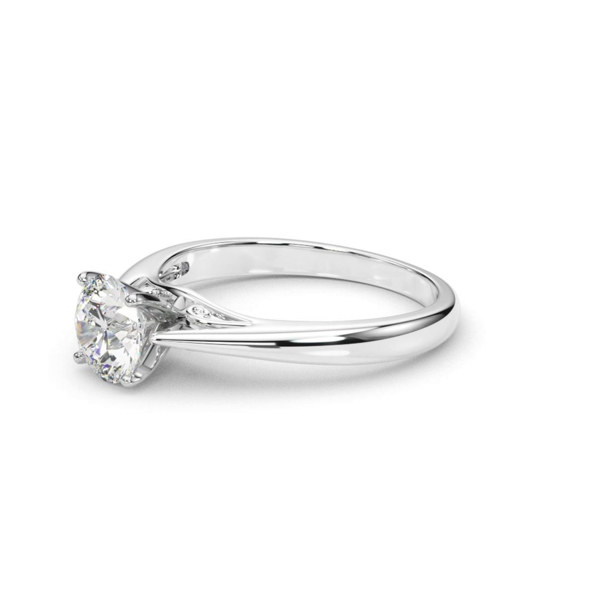 360 degree view of Fallon Solitaire Engagement Ring
