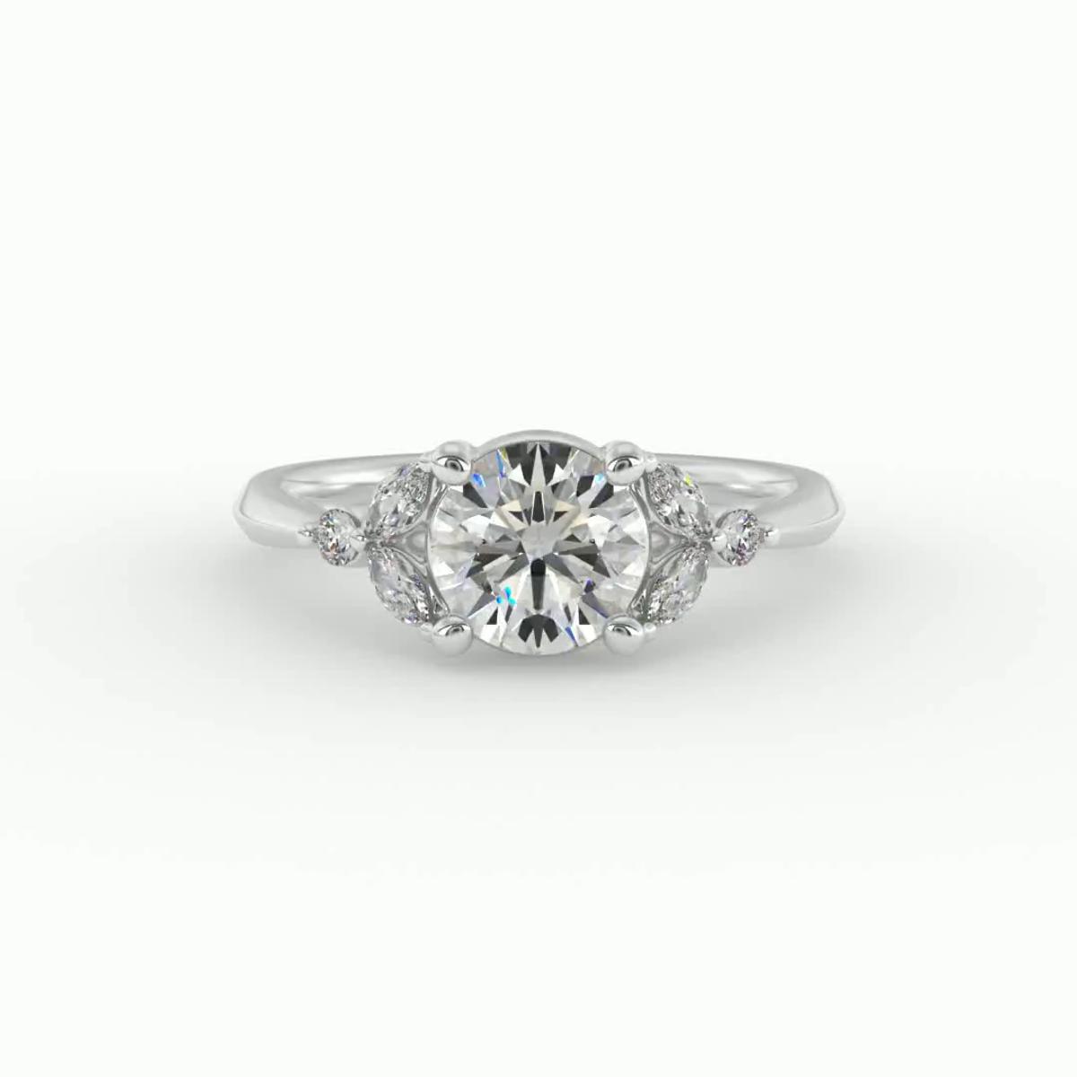 360 degree view of Autumn Engagement Ring