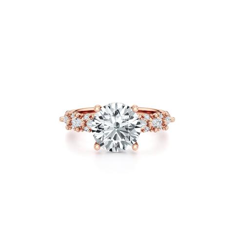 360 degree view of Alira Marquise Hidden Halo Engagement Ring