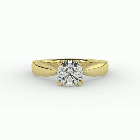 360 degree view of Khloe Solitaire Engagement Ring