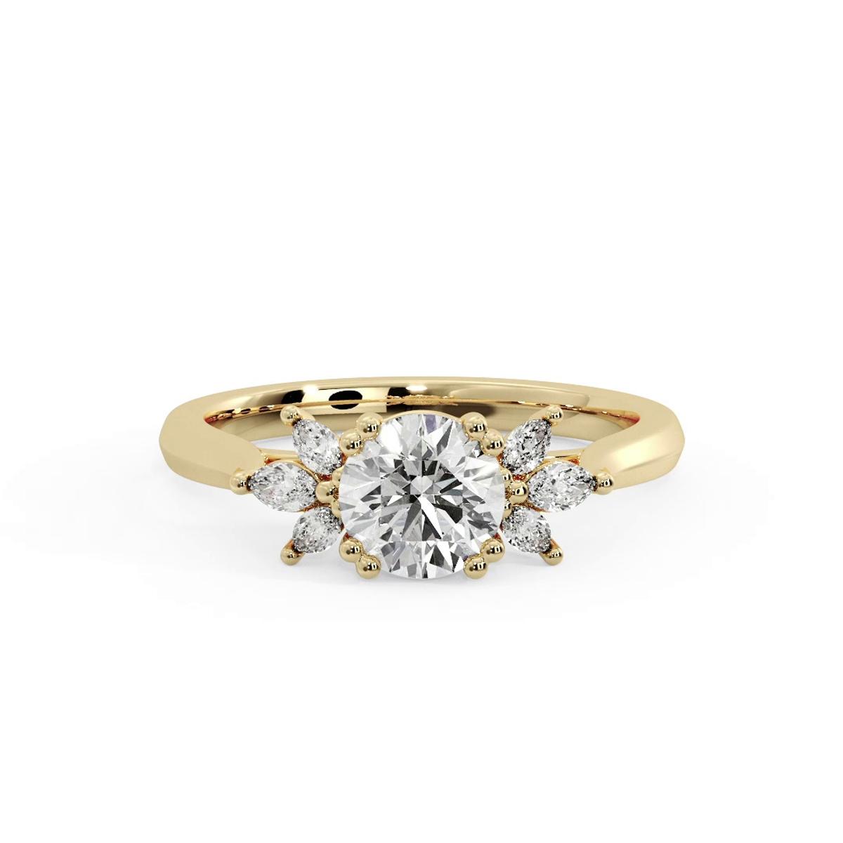 360 degree view of Nicole Engagement Ring