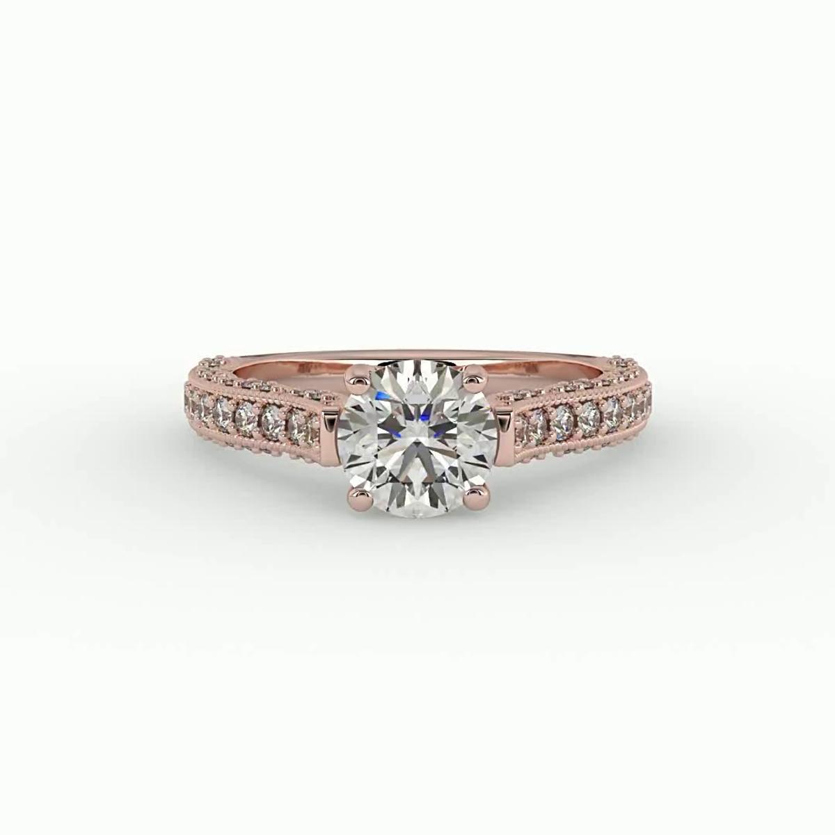 360 degree view of Adelyn Engagement Ring