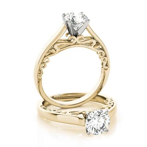 360 degree view of Daniela Solitaire Engagement Ring