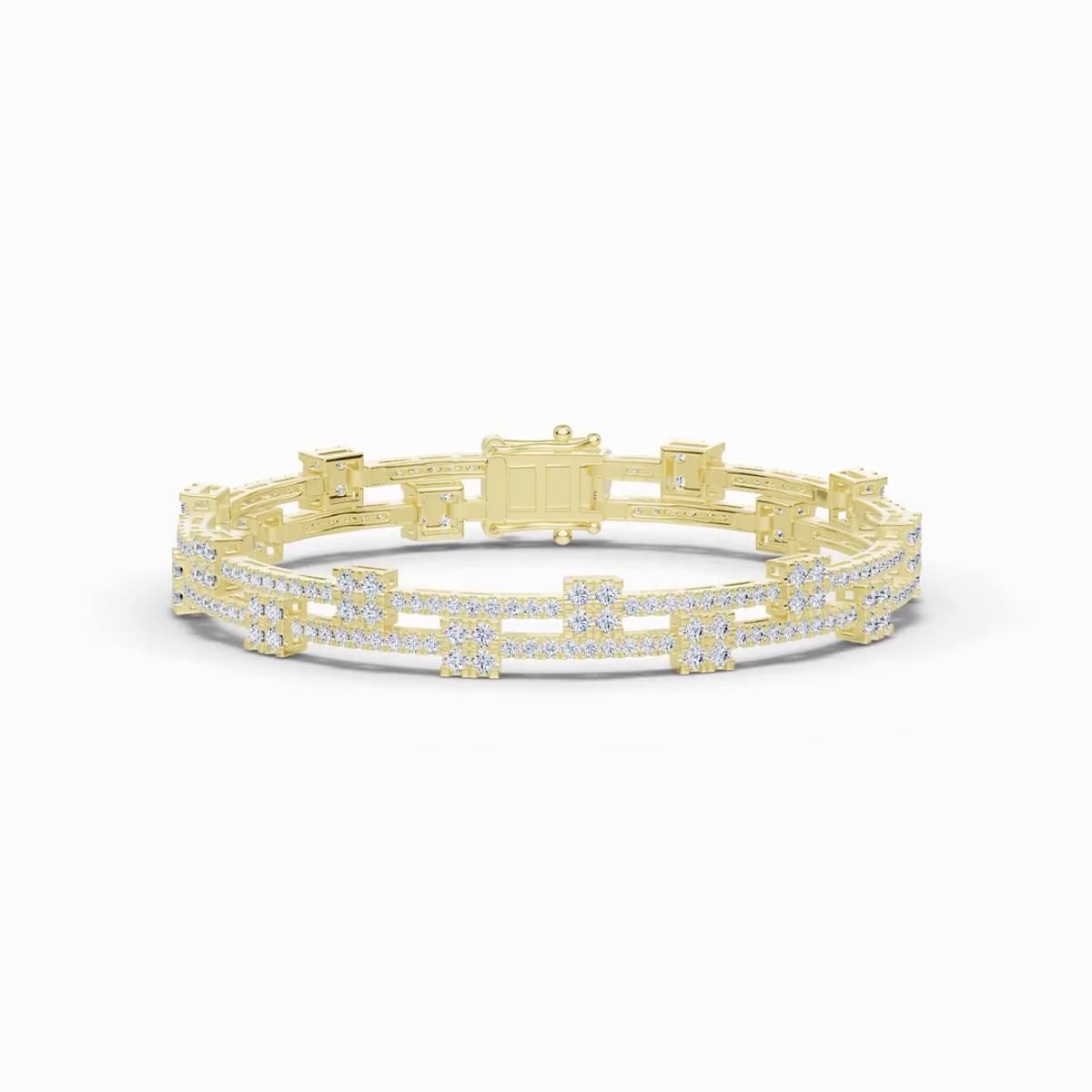 360 degree view of Strata Diamond Bracelet (3.5 ct. tw.)