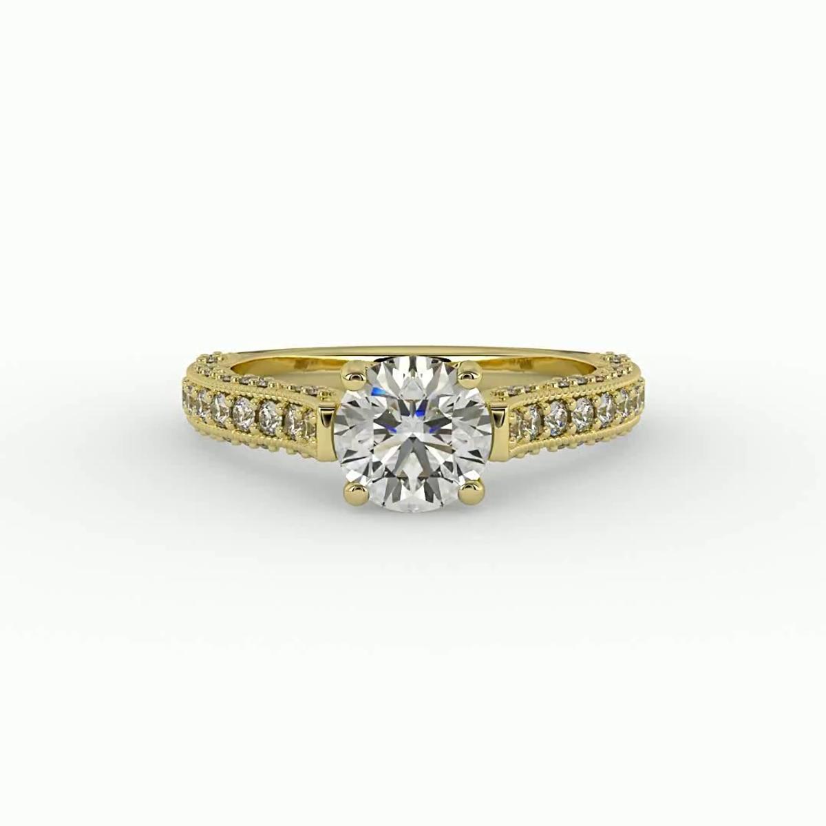 360 degree view of Adelyn Engagement Ring
