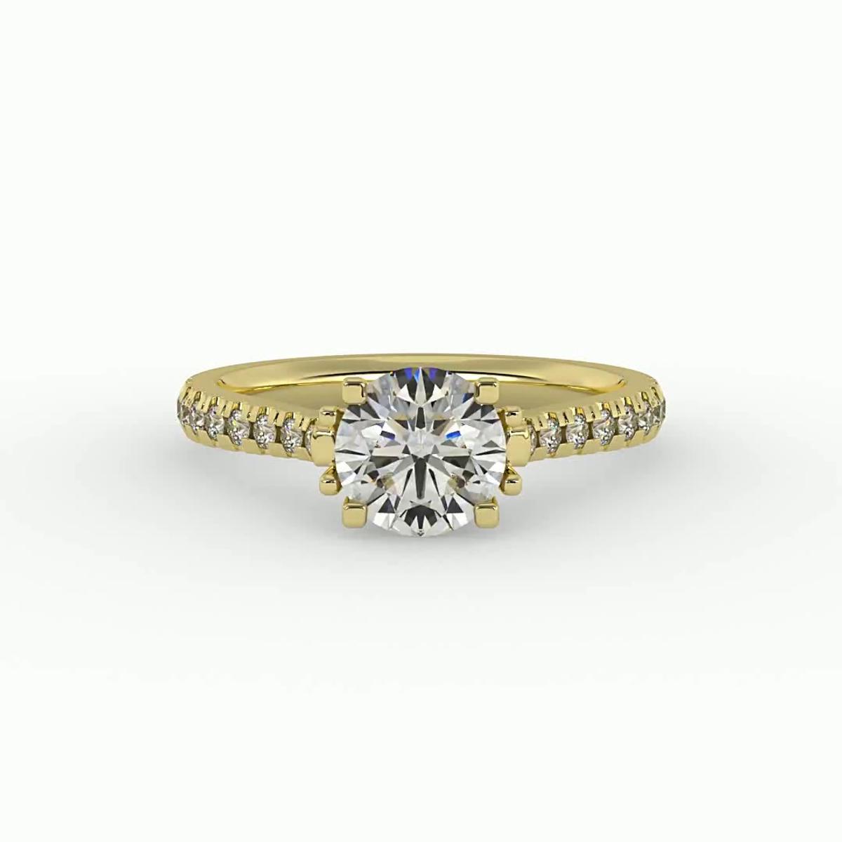 360 degree view of Brynlee Engagement Ring