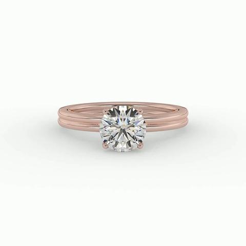 360 degree view of Isabel Solitaire Engagement Ring