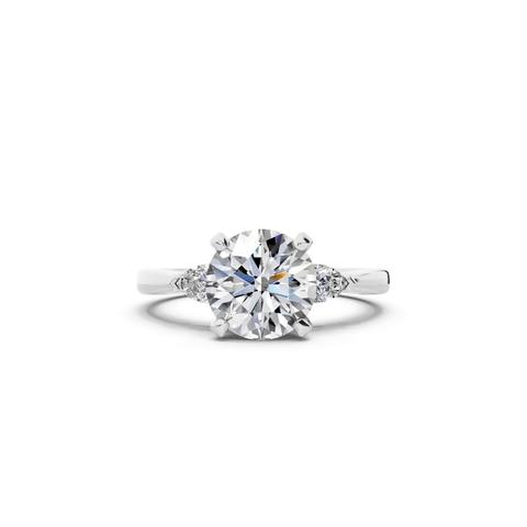 360 degree view of Madison Three-Stone Pear Engagement Ring (.25 ct. tw.)