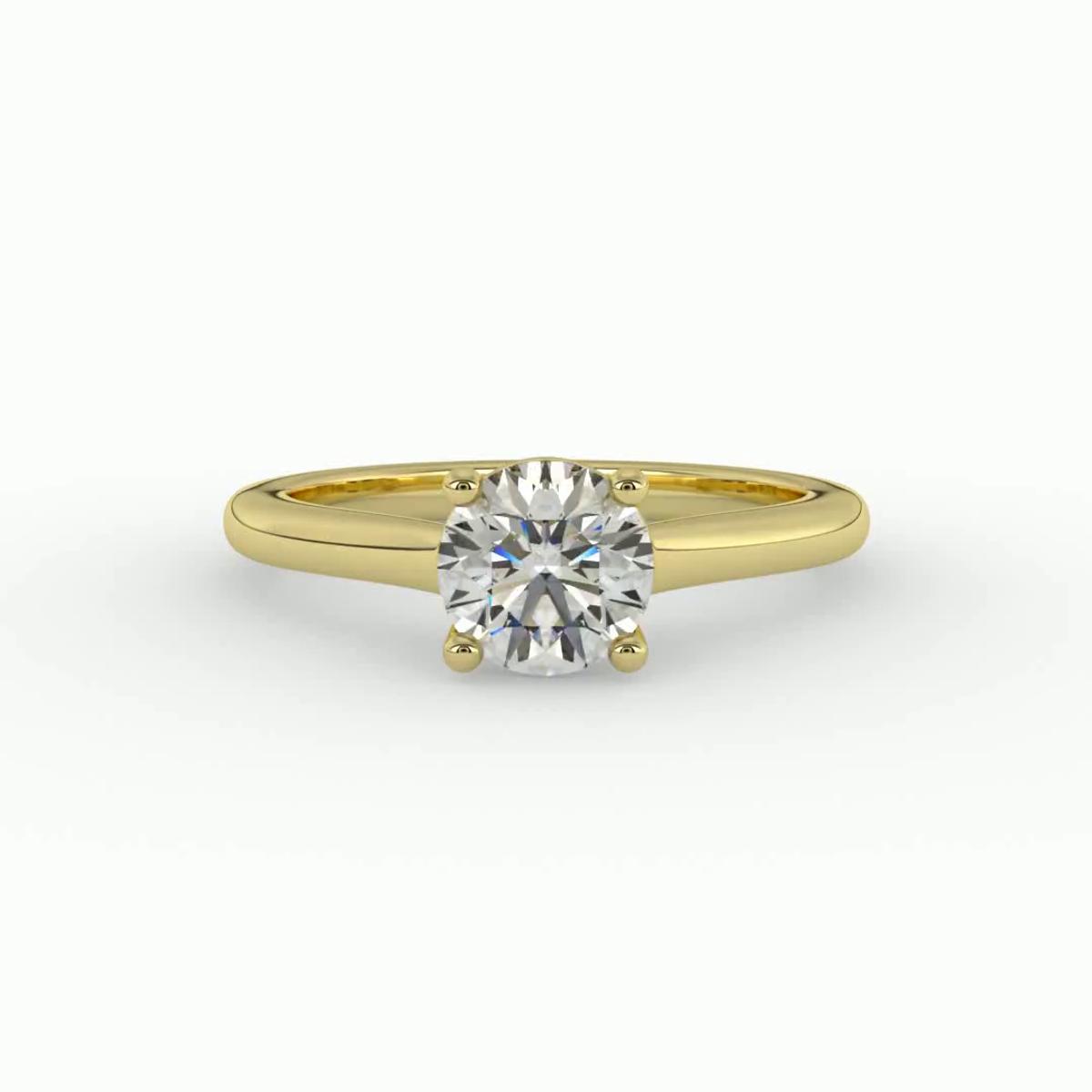 360 degree view of Isla Trellis Style Engagement Ring