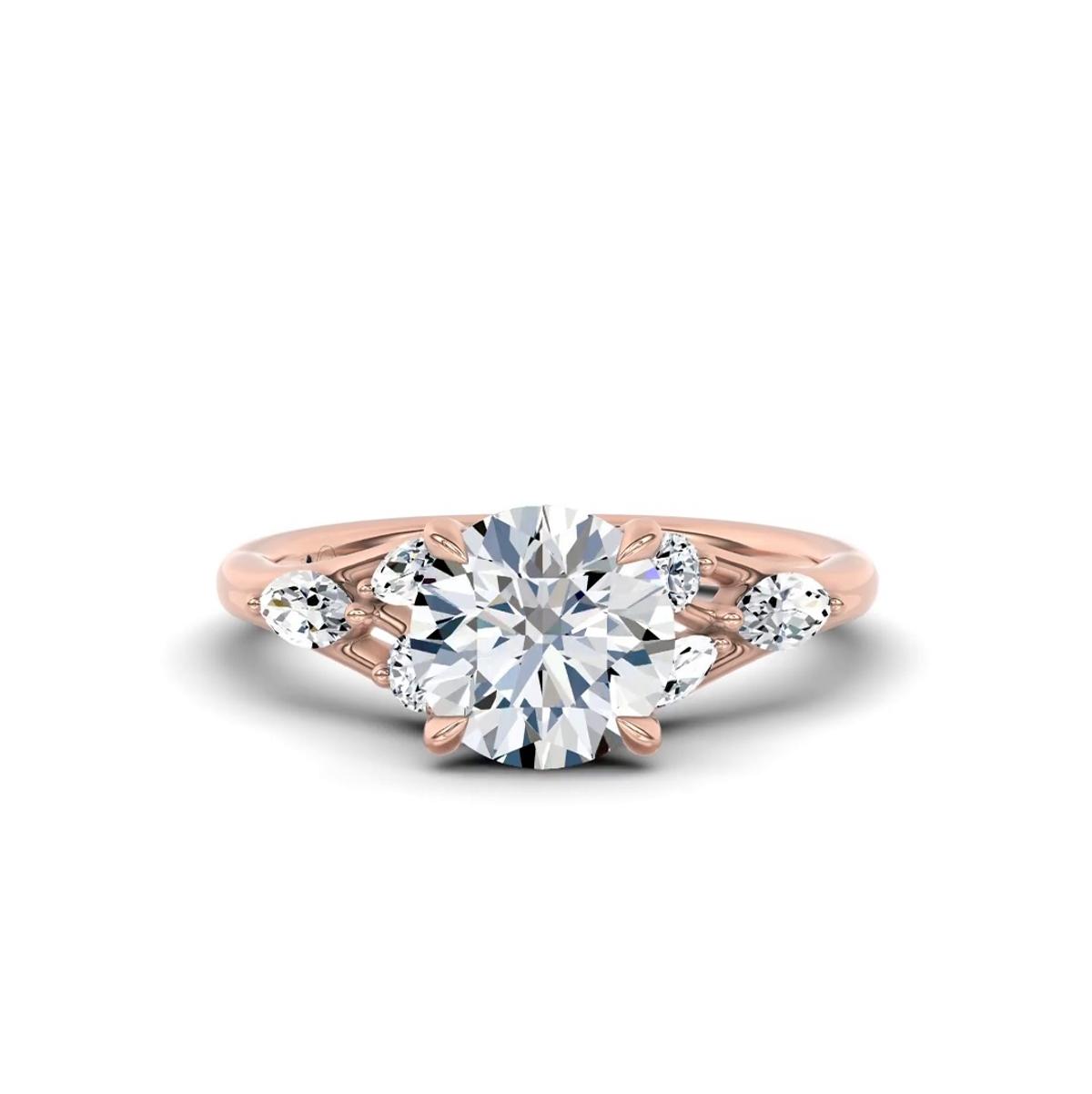 360 degree view of Poise Lab Engagement Ring by Christian Siriano