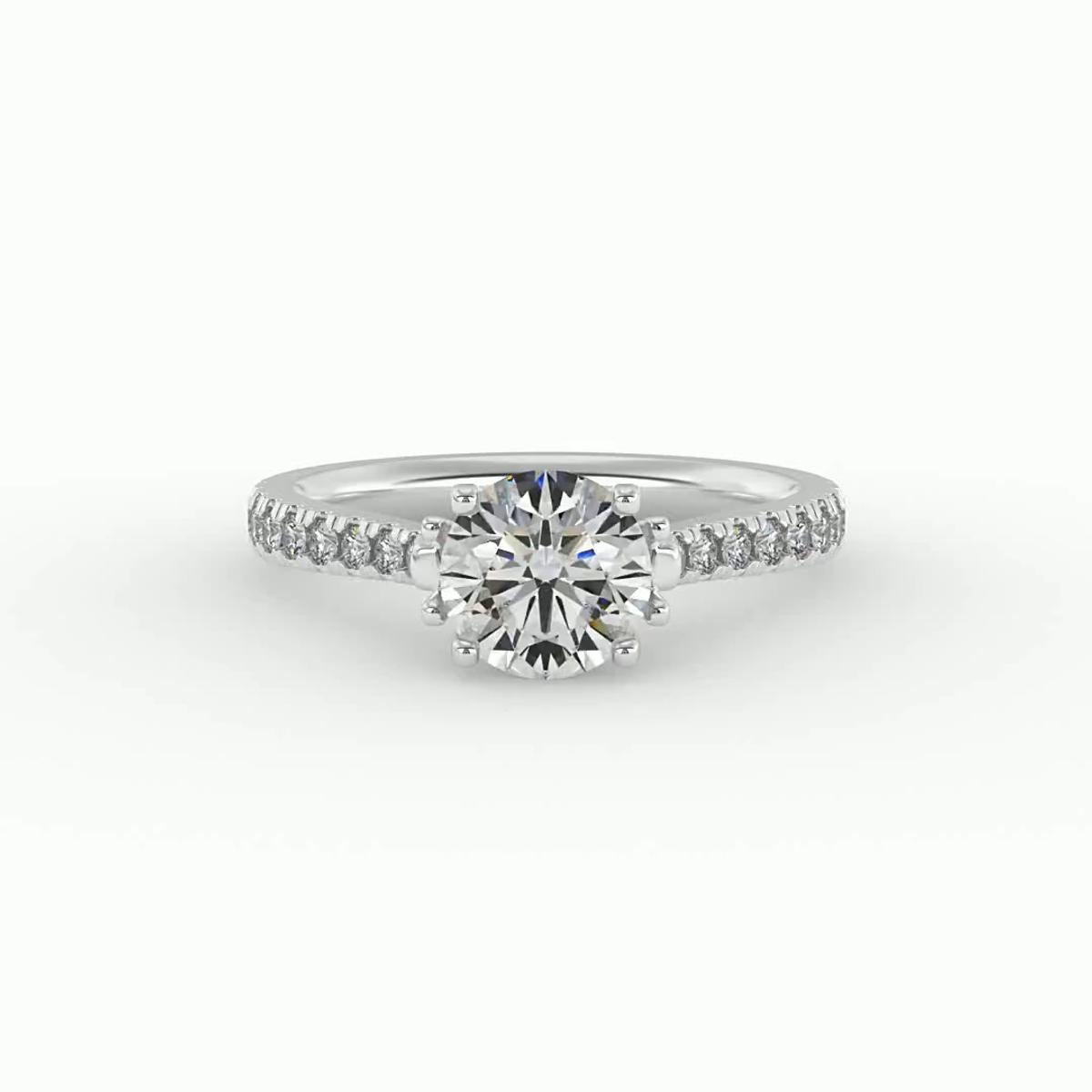 360 degree view of Teagan Engagement Ring