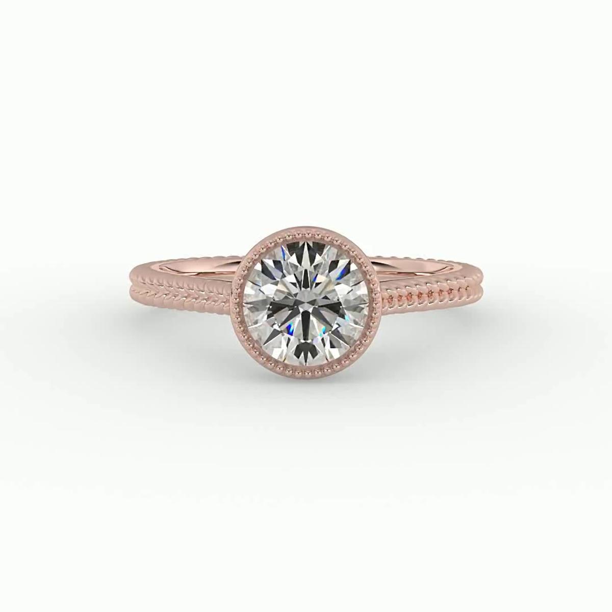 360 degree view of Elsie Engagement Ring
