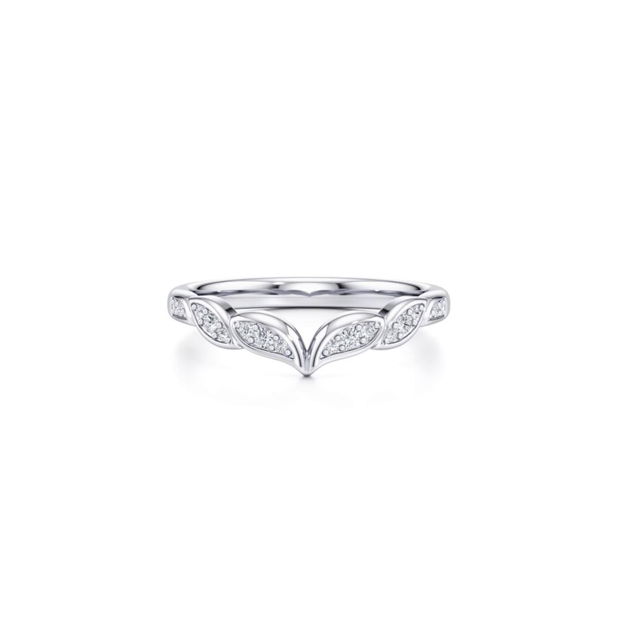 360 degree view of Senlis Leaf Chevron Band