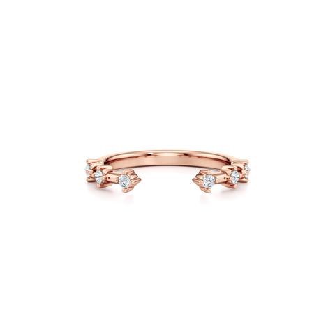 360 degree view of Solara Lab Diamond Open Band