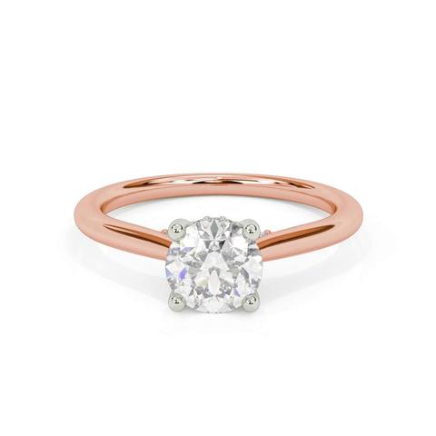 360 degree view of Kate Two-Tone Hidden Halo