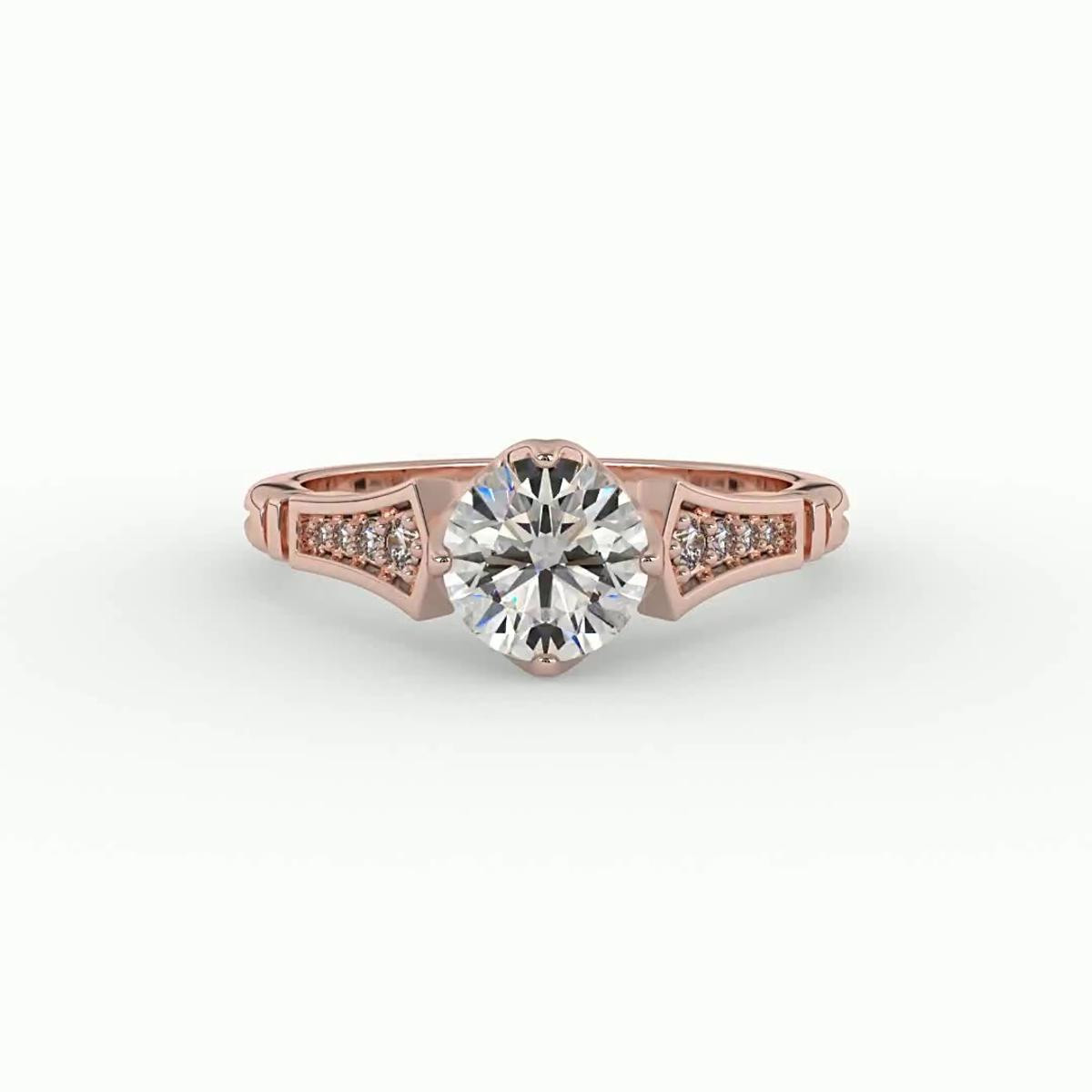 360 degree view of Alina Engagement Ring