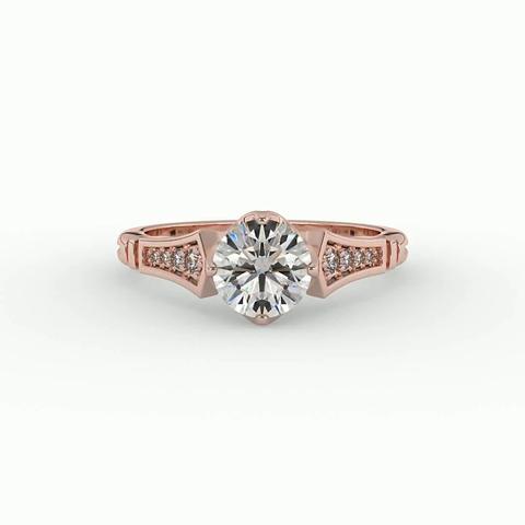 360 degree view of Alina Engagement Ring