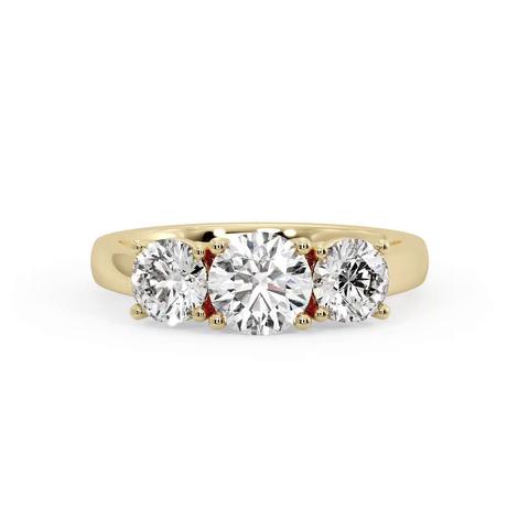 360 degree view of Gwendolyn Three Stone Engagement Ring (1.00Ct. Tw.)