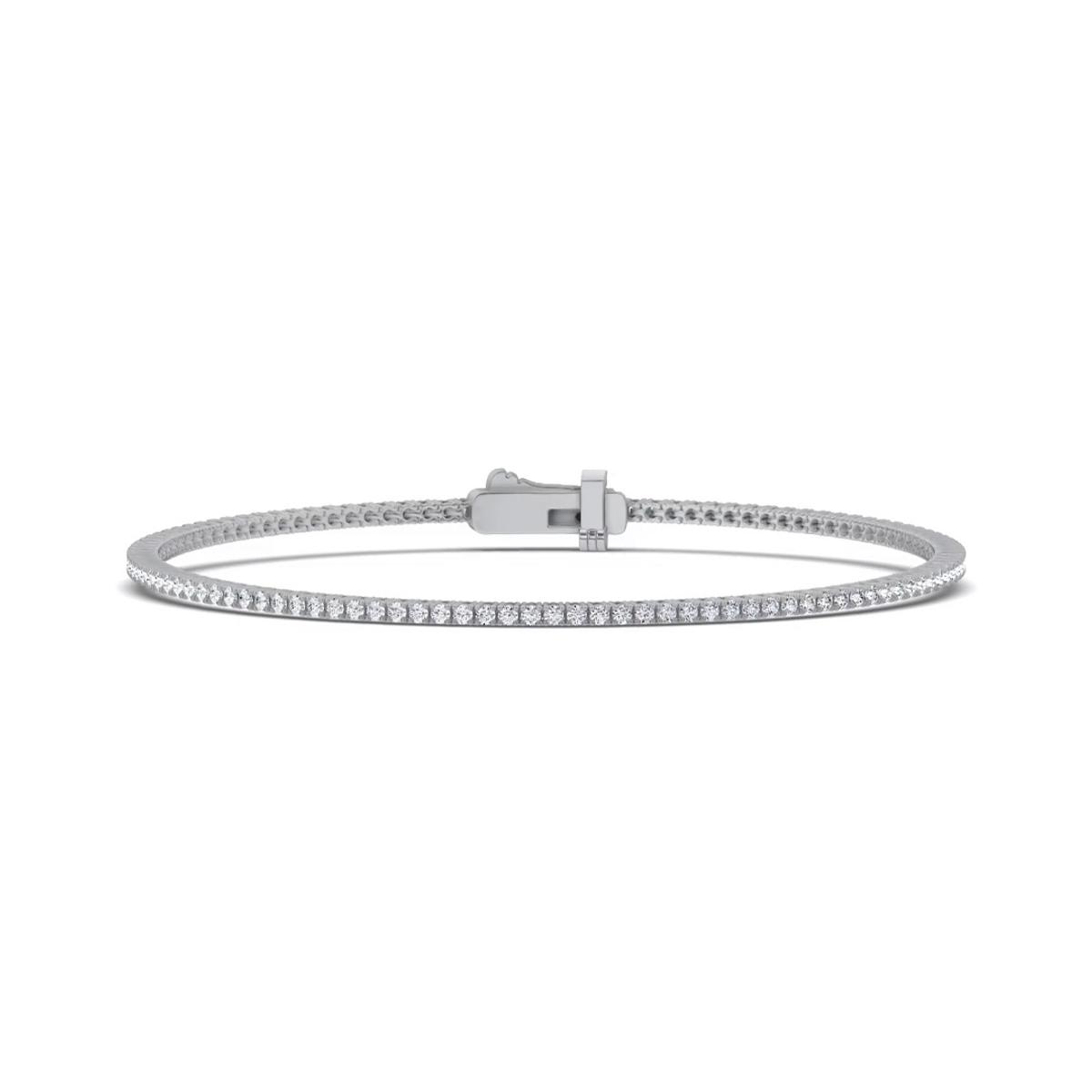 360 degree view of Lab Diamond Tennis Bracelet (1 ct. tw.)