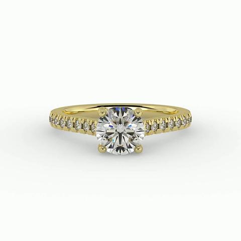 360 degree view of Alaina Engagement Ring