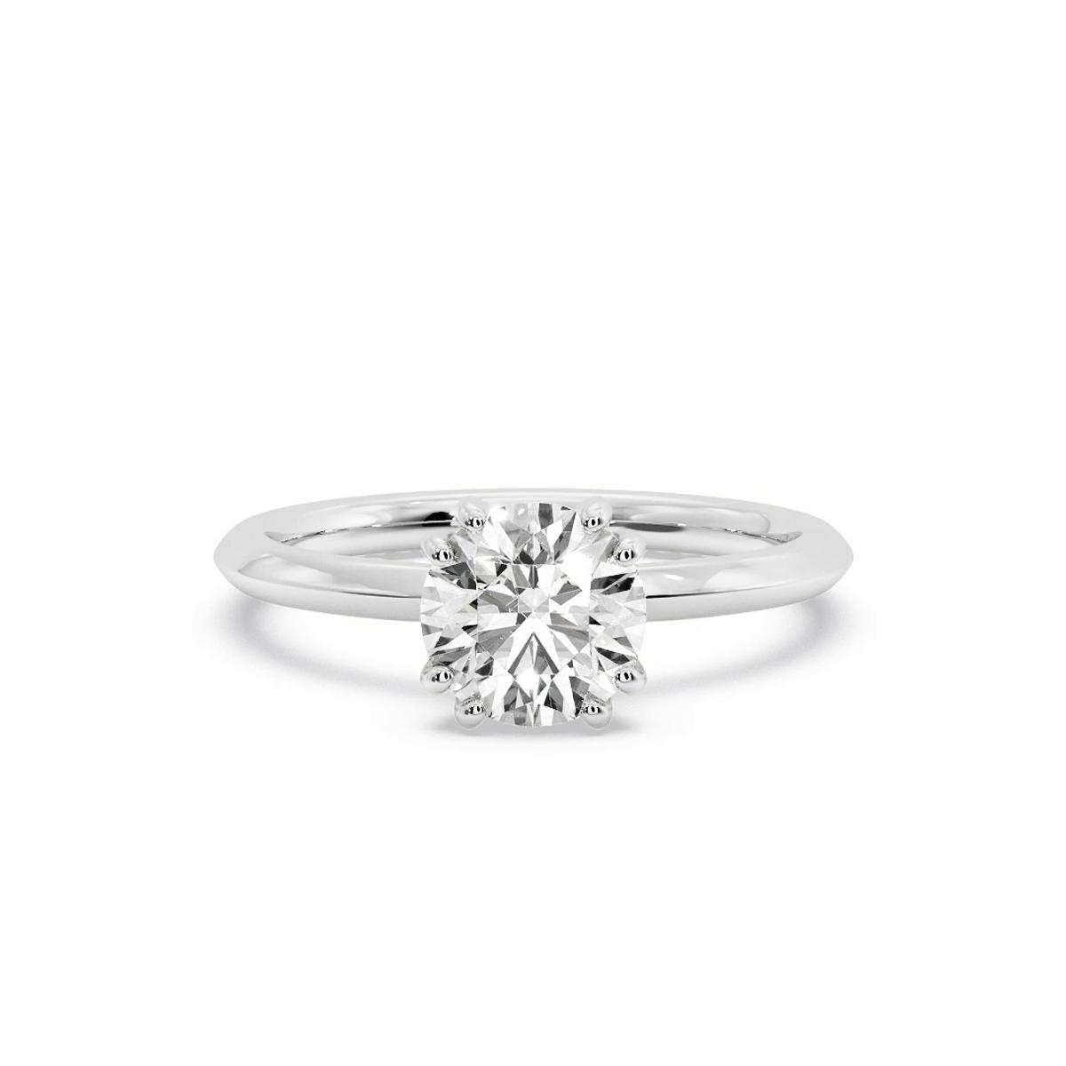 360 degree view of Lorelei Double Prong Solitaire Engagement Ring