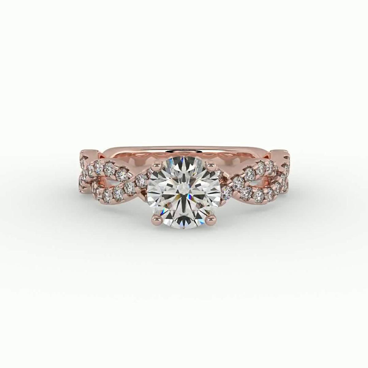 360 degree view of Sloane Engagement Ring